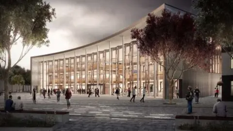 UCLan Adelphi Square artist's impression