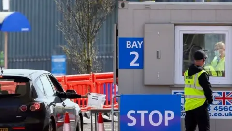 Getty Images Testing at the Cardiff City Stadium