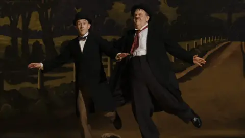 Entertainment One Steve Coogan and John C Reilly in Stan & Ollie