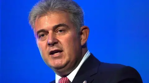 PA Media/ Victoria Jones NI Secretary of State Branson Lewis