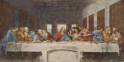 Getty Images The mural painting The Last Supper by Leonardo Da Vinci