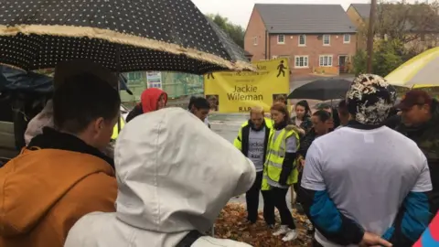 BBC Jackie's Walk and vigil