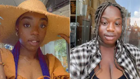 BBC Jemima Sofini and Elizabeth Adelanwa