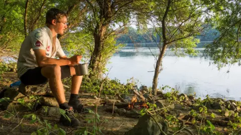 Ed Pratt Ed Pratt on his round the world unicycle challenge