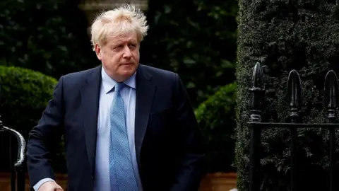 PETER NICHOLLS Boris Johnson