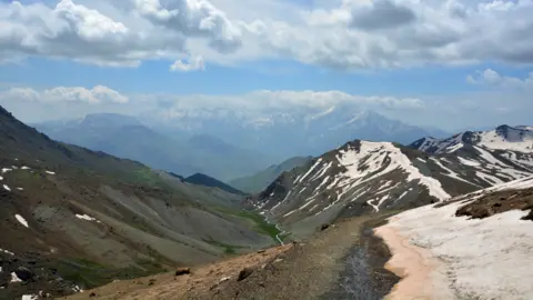 BBC Snowy mountain tops