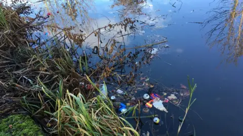 Canal and River Trust Litter in water