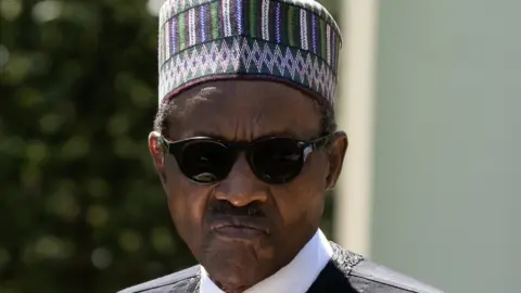 Getty Images Nigeria's President Muhammadu Buhari