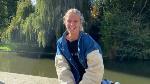 Clarissa's Campaign Clarissa Nicholls by the river in Cambridge