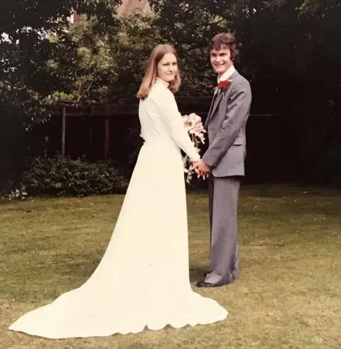 Family handout Sally and Richard Challen (undated)