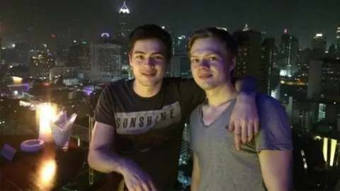 Family photo Brothers Alexander Vavilov, left, and brother, Timothy