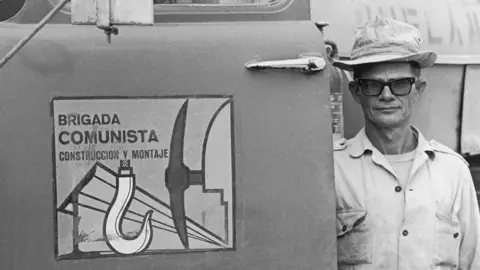 Getty Images Member of the Communist Brigade, Cuba, undated