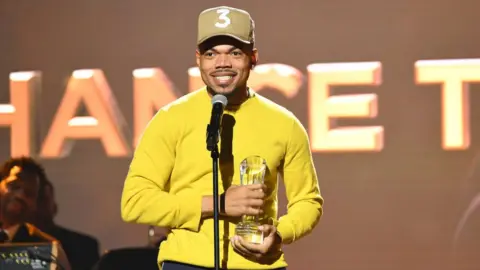 Getty Images Chance spoke at the 2019 Urban One Honors in Maryland earlier this month