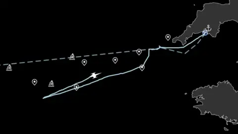 MAS 400  Mayflower Autonomous Ship 400 map