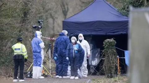 Eddie Mitchell Murder scene in Ifield