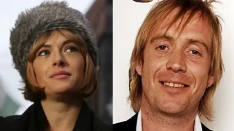 PA/Getty Gwenno Saunders and Rhys Ifans