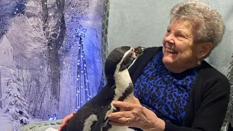 Berkley Care Group Penguin with resident