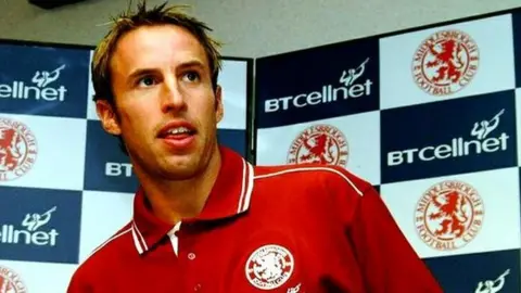 PA Media Southgate on the day he signed for Boro