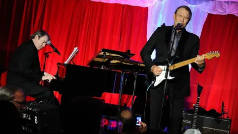 Getty Images Jimmy Webb and Glen Campbell performed Wichita Lineman at a benefit show in 2012