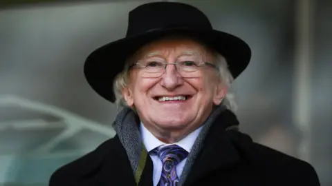gETTY/Stephen McCarthy President of Ireland Michael D Higgins