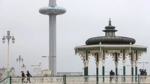ROB STOTHARD View of i360 tower in Brighton