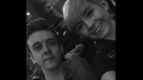 Family handout Jacob Billington with sister Abbie