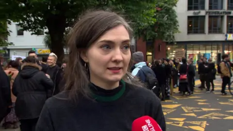 Elly Makem represents some of the artists in the building