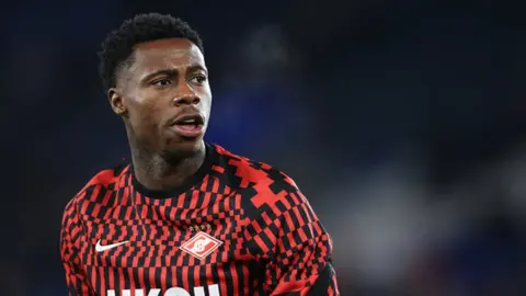 Getty Images Dutch footballer Quincy Promes