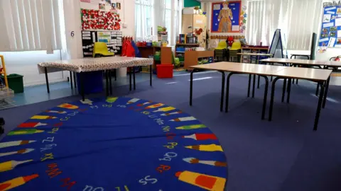 Reuters An empty classroom