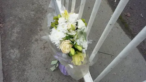 Peter Fearnley Flowers at the roadside