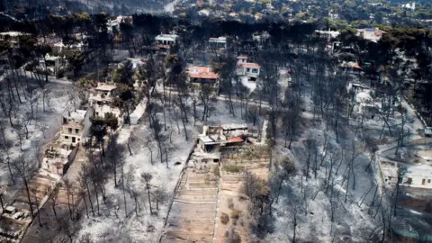 Reuters Devastation in Mati, Greece