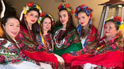 Ukrainian social club Twickenham Photo of 20 year old Arina Koroletska