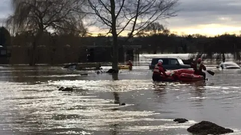 Bedfordshire Fire and Rescue Bedfordshire Fire and Rescue working in the village of Harrold in 2020