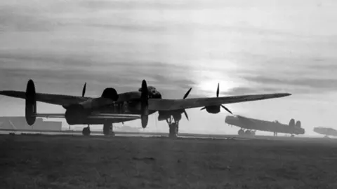 Getty Images Lancaster bombers