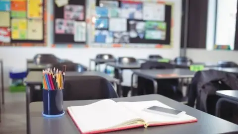Getty Images Empty classroom