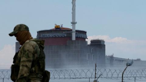 UN Alarm As Ukraine Nuclear Power Plant Shelled Again - BBC News