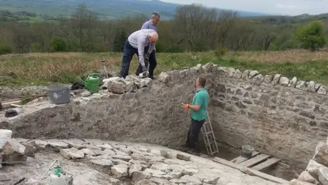 Reptile and Amphibian Group for Somerset Farm pond being restored