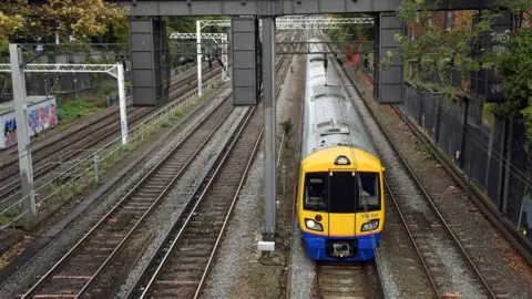 BBC London Overground train