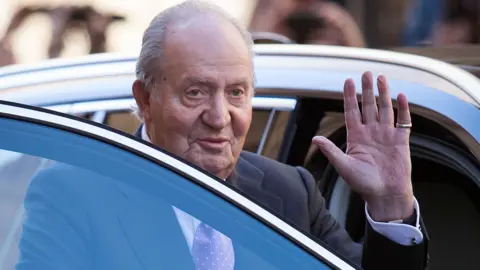 Getty Images Spain's Former King Juan Carlos I in 2018