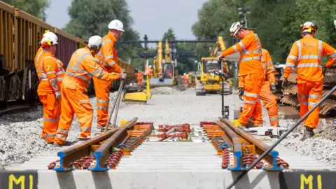 Network Rail Engineering near Oxford in 2017