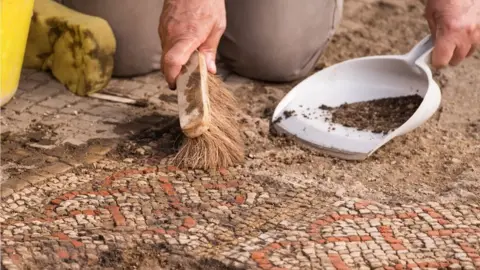 Historic England The mosaic