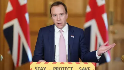 AFP Health Secretary Matt Hancock