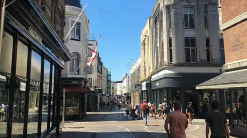 BBC Jersey high street