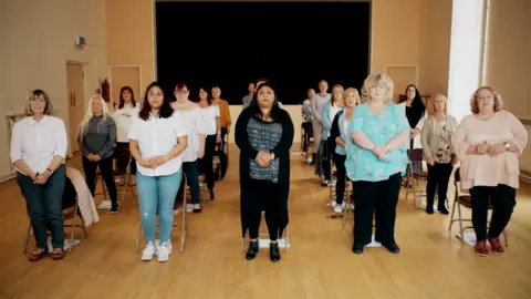 Conan McIvor The 24 women who took part in the plays