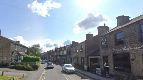 Google Image of Cross Hills high street