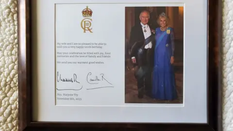 Kaitlyn Williams Letter from King Charles III