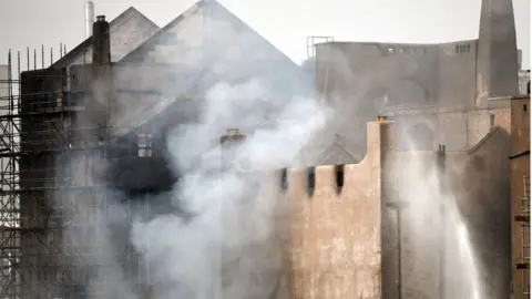 Getty Images Glasgow School of Art fire