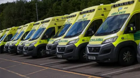 Getty Images Ambulances