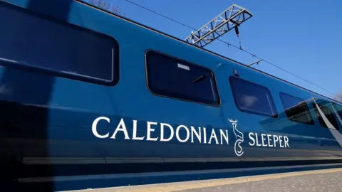 PA Caledonian Sleeper train