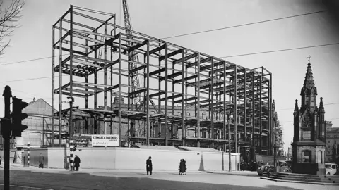 National Museums Northern Ireland Broadcasting House under construction in 1939